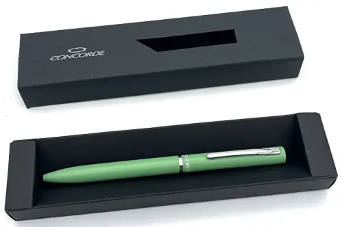 Pero kuličkové Focus v krabičce zelené