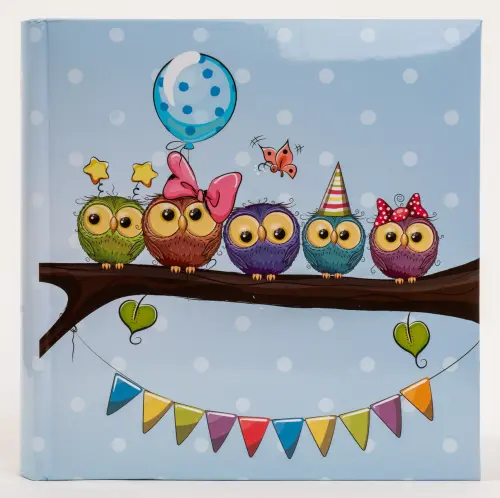 Fotoalbum KD-46200B Baby 15 modré PL