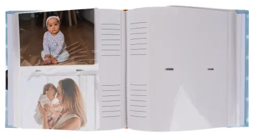 Fotoalbum KD-46200B Baby 15 modré PL