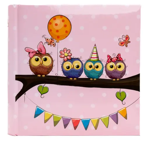 Fotoalbum KD-46200B Baby 16 růžové PL